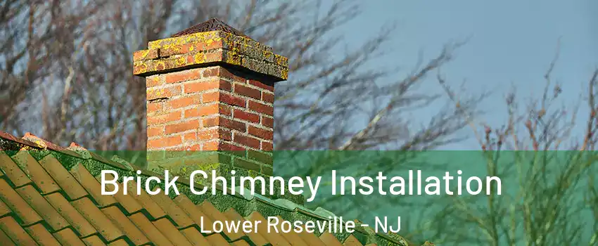 Brick Chimney Installation Lower Roseville - NJ