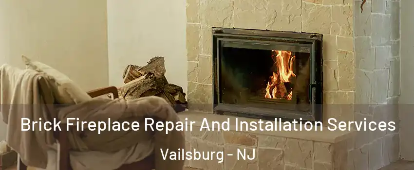 Brick Fireplace Repair And Installation Services Vailsburg - NJ