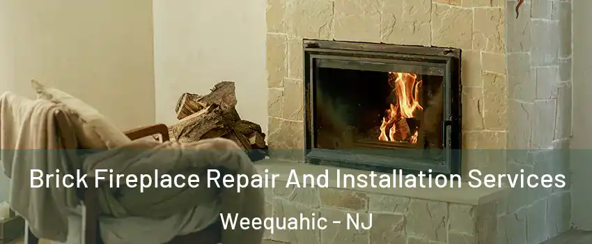 Brick Fireplace Repair And Installation Services Weequahic - NJ