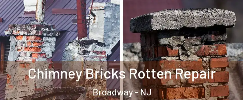 Chimney Bricks Rotten Repair Broadway - NJ