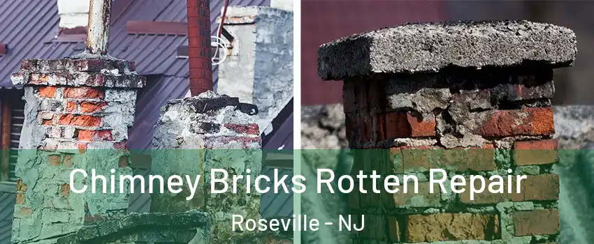 Chimney Bricks Rotten Repair Roseville - NJ