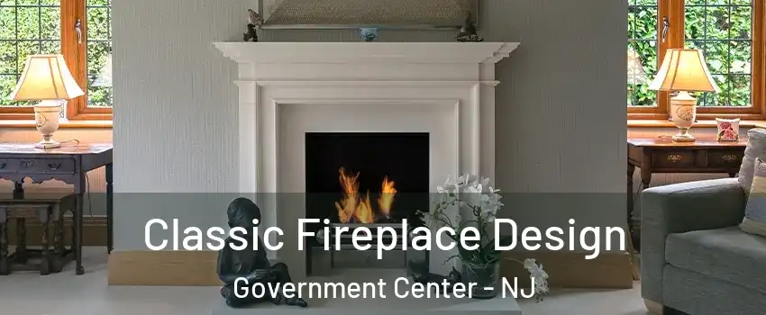 Classic Fireplace Design Government Center - NJ
