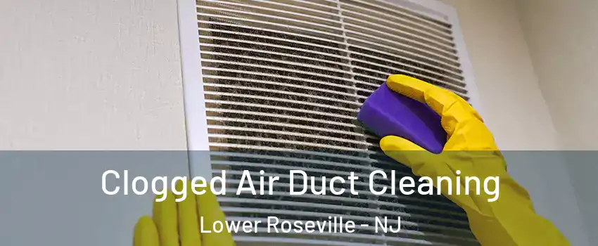 Clogged Air Duct Cleaning Lower Roseville - NJ