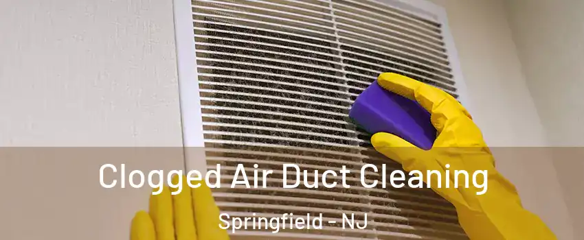 Clogged Air Duct Cleaning Springfield - NJ