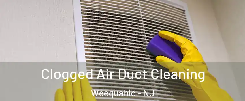 Clogged Air Duct Cleaning Weequahic - NJ