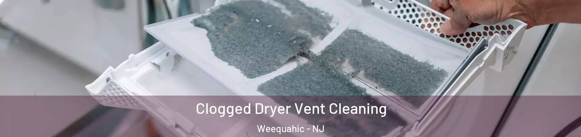 Clogged Dryer Vent Cleaning Weequahic - NJ