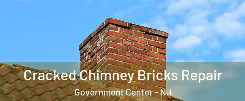 Cracked Chimney Bricks Repair Government Center - NJ
