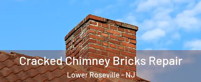 Cracked Chimney Bricks Repair Lower Roseville - NJ