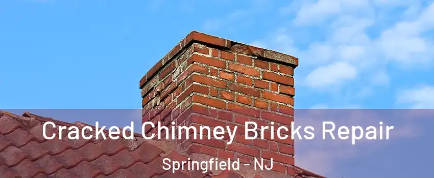 Cracked Chimney Bricks Repair Springfield - NJ