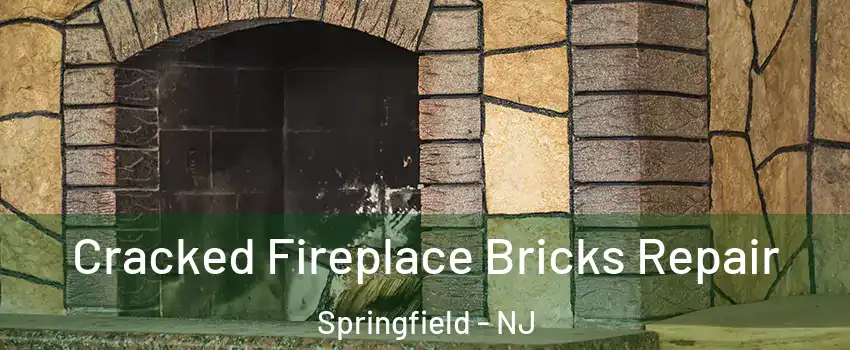 Cracked Fireplace Bricks Repair Springfield - NJ