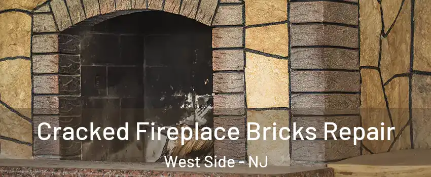 Cracked Fireplace Bricks Repair West Side - NJ