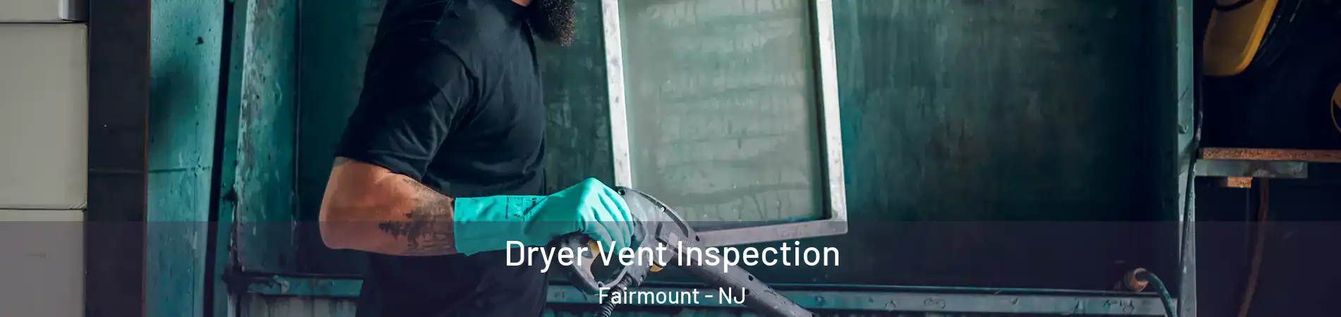 Dryer Vent Inspection Fairmount - NJ