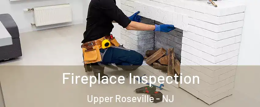 Fireplace Inspection Upper Roseville - NJ