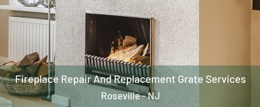 Fireplace Repair And Replacement Grate Services Roseville - NJ