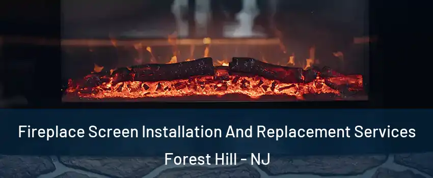 Fireplace Screen Installation And Replacement Services Forest Hill - NJ