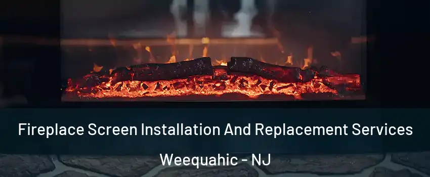 Fireplace Screen Installation And Replacement Services Weequahic - NJ
