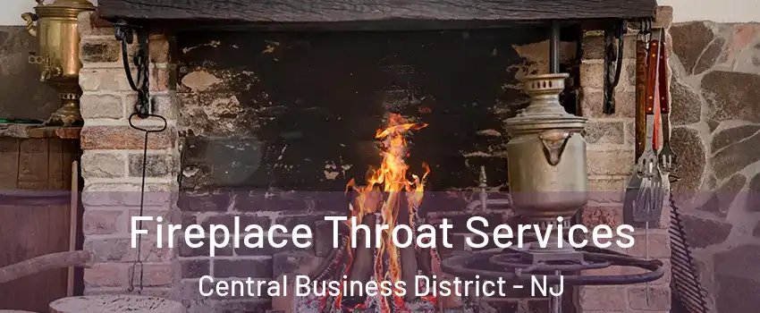Fireplace Throat Services Central Business District - NJ