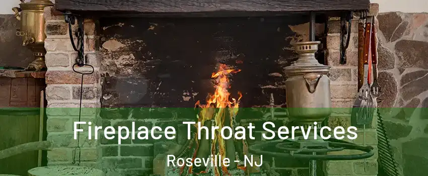 Fireplace Throat Services Roseville - NJ