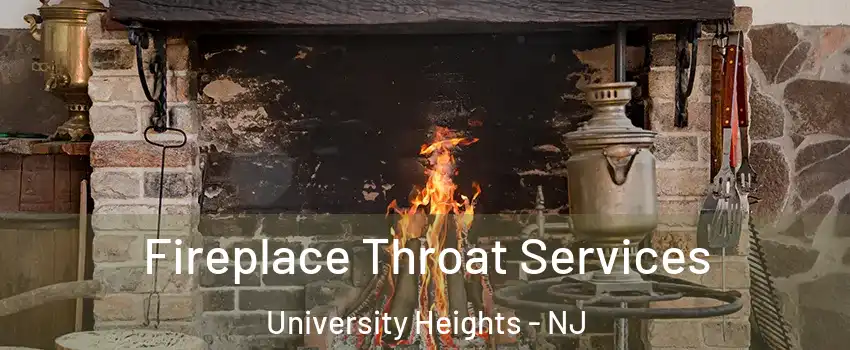Fireplace Throat Services University Heights - NJ