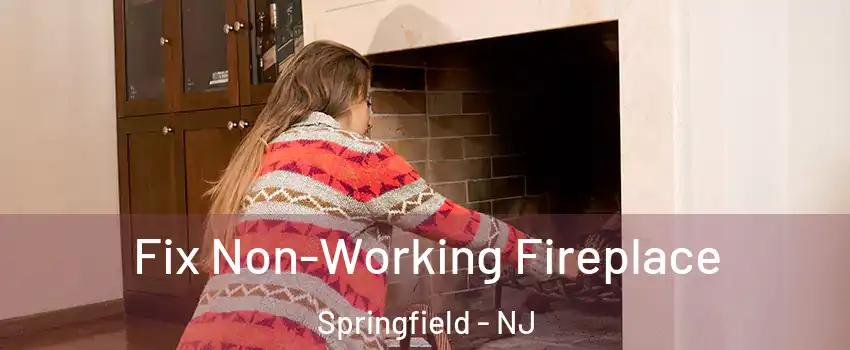 Fix Non-Working Fireplace Springfield - NJ