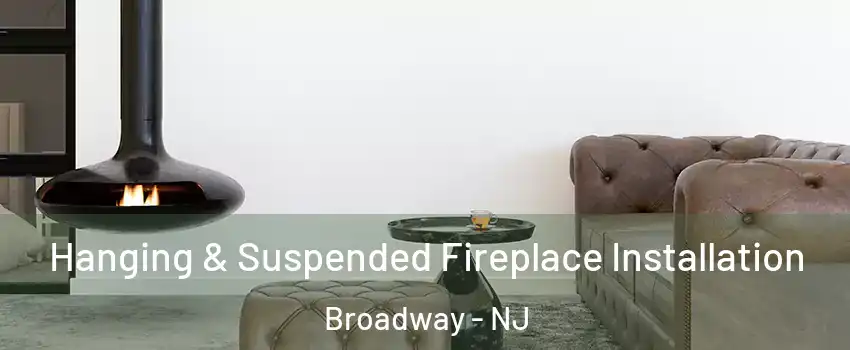 Hanging & Suspended Fireplace Installation Broadway - NJ