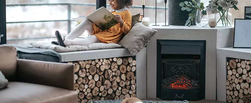 Wall Mount Electric Fireplaces Repair in Downtown Newark, NJ
