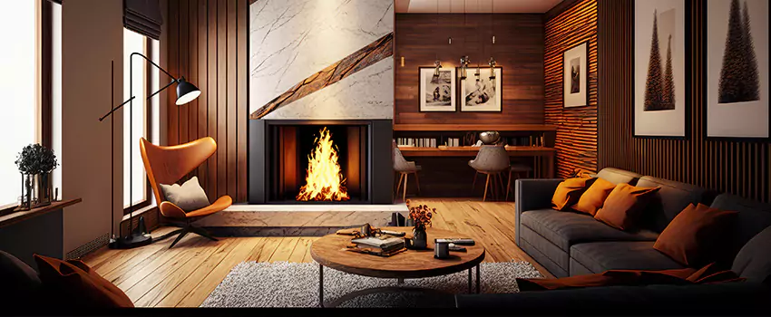 Fireplace Design Ideas in Lower Broadway Neighborhood, NJ