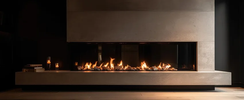 Gas Fireplace Ember Bed Design Services in Upper Clinton Hill, New Jersey