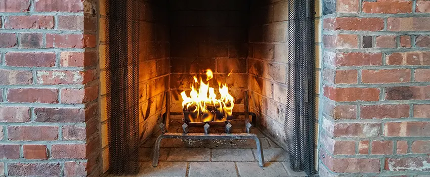 Repairing Damaged Fireplace Tiles in Downtown Newark, New Jersey