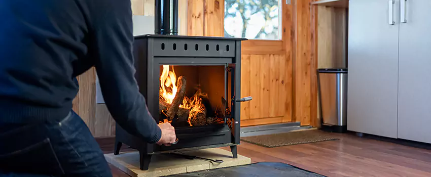 Open Hearth Wood Fireplace Installation in Upper Clinton Hill, NJ