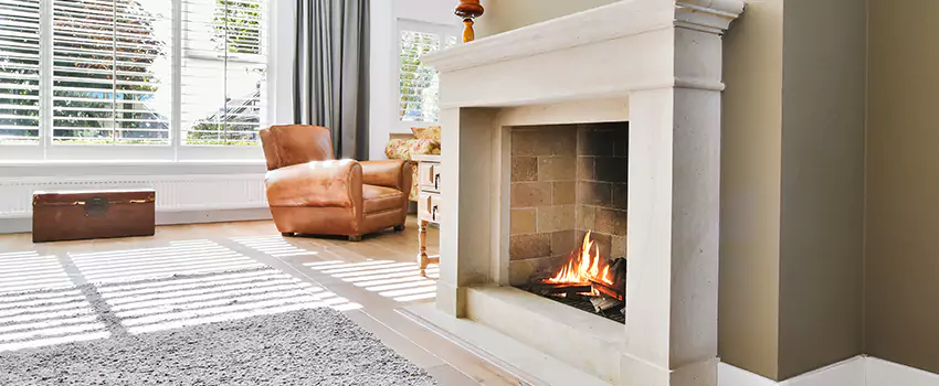 Vintage Fireplace Refacing in Lower Broadway Neighborhood, New Jersey