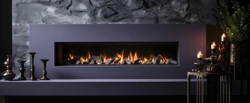 Ember Bed for Ventless Gas Fireplace in Upper Clinton Hill, NJ