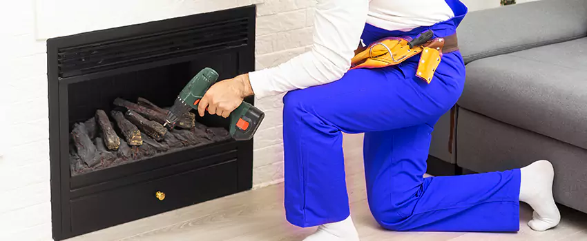 New Gas Fireplace Installation in Lower Broadway Neighborhood, NJ