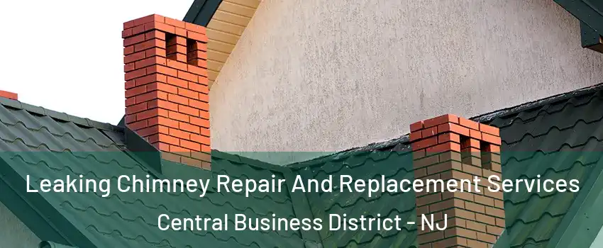 Leaking Chimney Repair And Replacement Services Central Business District - NJ
