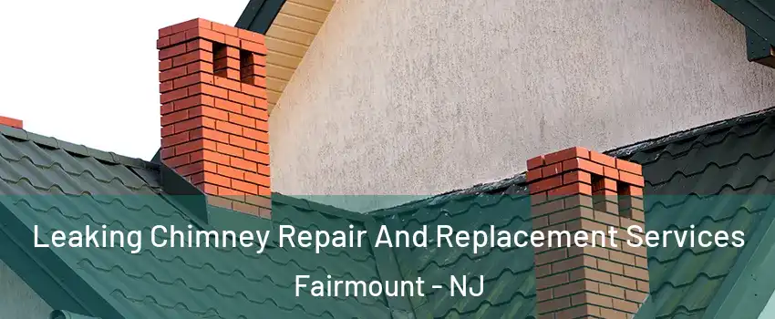 Leaking Chimney Repair And Replacement Services Fairmount - NJ