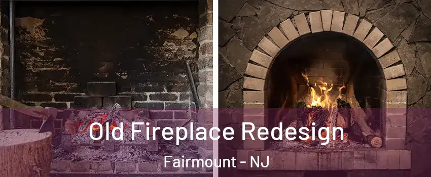 Old Fireplace Redesign Fairmount - NJ