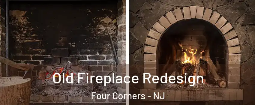 Old Fireplace Redesign Four Corners - NJ
