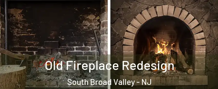 Old Fireplace Redesign South Broad Valley - NJ