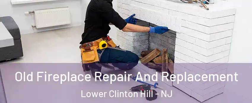 Old Fireplace Repair And Replacement Lower Clinton Hill - NJ