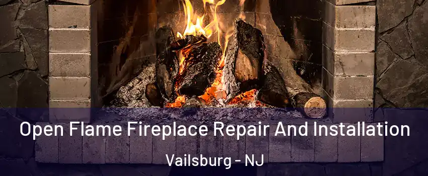 Open Flame Fireplace Repair And Installation Vailsburg - NJ