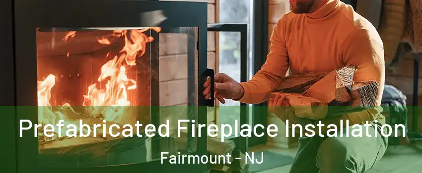 Prefabricated Fireplace Installation Fairmount - NJ
