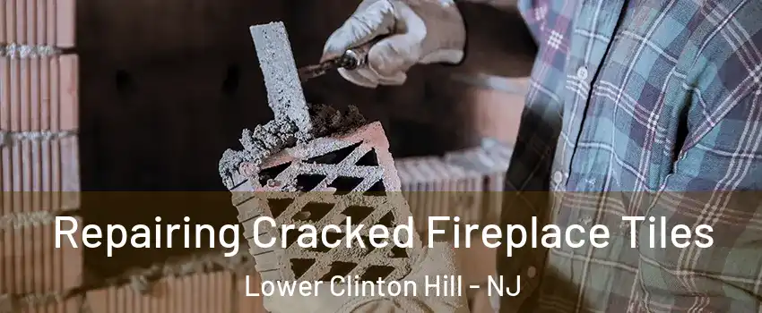 Repairing Cracked Fireplace Tiles Lower Clinton Hill - NJ