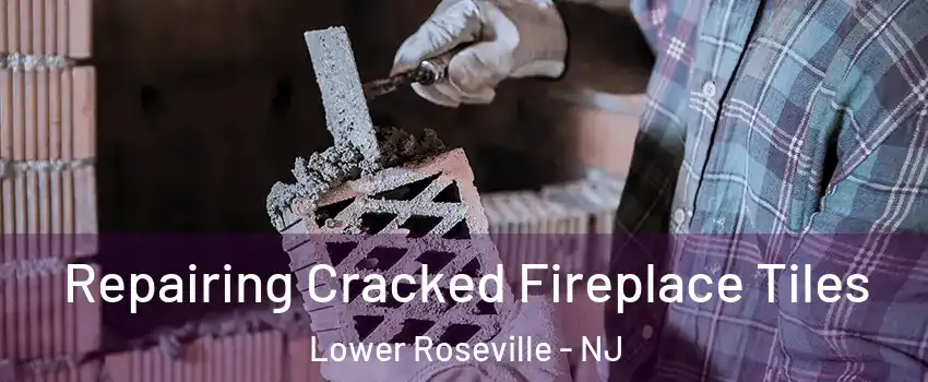 Repairing Cracked Fireplace Tiles Lower Roseville - NJ